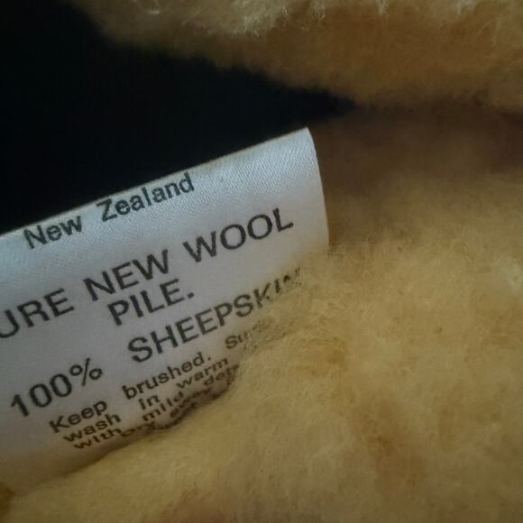 Large 21" Shearling Real Sheepskin Teddy bear Sheepskin Products New Zealand - Picture 7 of 8